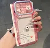 Animais Pequenos Japoneses Coreanos Fofos Aplicáveis Instantaneamente à Capa Arco-Íris do Telefone Apple 17 iPhone 16 Pro Max Cor Doce