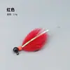 Nuevo Jig de Pesca de BLF (hecho a mano) es un señuelo para pesca con mosca, que presenta un anzuelo de mosca de plomo lastrado