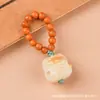 Piedra de olivo tejida a mano con cuentas de bodhi Accesorios DIY para pulseras, manualidades con cuentas, artículos decorativos y cuentas colgantes