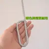 Gancho Plateado para Puerta Enrollable, Gancho para Puerta Corredera, Gancho para Puerta Enrollable, Gancho de Mano para Puerta de Hoja Enrollable, Barra de Tirador para Puerta de Tienda