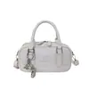 Bolsa de Bolos de Alta Gama Estilo Coreano para Mujer, Bolso de Hombro de Moda de Nicho de Gran Capacidad, Bolso Cruzado Simple Personalizado