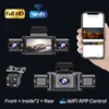 Cámara de tablero transfronteriza nueva de cuatro lentes 4 canales 3.0 pulgadas 1080P HD visión nocturna WiFi interconexión con teléfono móvil
