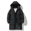 Comercio Exterior AliExpress Invierno Nuevo Exterior Casual Chaqueta de Longitud Media Acolchada de Algodón Coreana Holgada Engrosada Cálida Ropa de Pareja