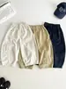 Valle del Viento 2026 Colección Otoñal Nueva: Pantalones Casuales de Algodón para Niños Estilo Japonés y Coreano, Pantalones de Hoz Versátiles para Niños Producto Nuevo