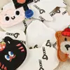 Parche Bordado Nuevo Estilo Parche de Dibujos Animados Decoración Lindo Gato Nuevo Parche de Tela Autoadhesivo DIY