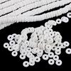 Colar de pulseira de grânulos de gaxeta de wafer de cerâmica macia de cor transfronteiriça de 6 mm frisada contas soltas boêmias contas espaçadoras