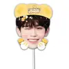 Zb1 Cheng Hanbin Zhang Hao Boda Bromas de Bloqueo de Puerta Máscara Cartel de Recogida en Aeropuerto de Mano Merchandising de Fan de Concierto Estilo Mismo de Tiktok