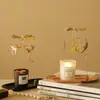 Porta-Velas Giratório, Vela Perfumada, Lanterna Giratória Romântica, Moinho de Vento Estilo Europeu Ornamento Criativo, Presente de Aniversário e Casamento