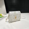 Bolsa Simples, Bolsa Sela Moderna e Elegante para Mulheres, Nova Bolsa de Ombro Floral de Renda Tendência 2026, Bolsa Transversal Bordada
