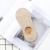 Calcetines náuticos nuevos de primavera y verano, versión coreana de calcetines invisibles verticales de color sólido, calcetines finos de algodón para mujer, calcetines bajos antideslizantes de boca baja