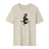 [Personalización Profesional] Camiseta de Manga Corta para Hombre de Algodón Longitud Extra Larga de Xinjiang Pima Algodón, 50 Unidades, Impresión Directa, Amoníaco Líquido
