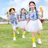 Uniformes de Verano para Estudiantes de Primaria, Uniformes de Jardín de Infancia, Atuendos de Verano, Atuendos para Fotos de Graduación Estilo Hong Kong, Conjuntos de Ropa para Actuaciones Infantiles