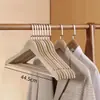 Percha de Madera de Alcanfor, Sin Marcas, Antideslizante, Sin Pintura, a Prueba de Insectos y Moho, Percha de Madera para Traje, Percha de Madera Maciza para Hogar y Hotel