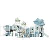 Suministros del Fabricante Exportación Comercio Exterior Exterior Tobogán Infantil Grande Tema Molino de Viento Combinación de Tobogán Tobogán de Jardín de Infancia