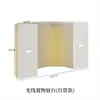 Vitrine branca de fábrica para amostras de cosméticos, display de armazenamento, display luminoso, suporte de exibição Nakajima