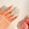 Colar Corrente Flor Preto e Branco Gargantilha Rosa Colar de Pescoço Colar Feminino Gola de Pescoço Flor Camélia Corrente Clavicular