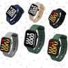 En stock al por mayor estudiante nuevo reloj LED cuadrado Y1 reloj electrónico tendencia de moda reloj LED deportivo digital grande