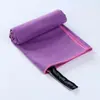 Toalha esportiva de microfibra dupla face em fleece pad de suor para academia toalha para corrida caminhada secagem rápida absorvente de suor atacado