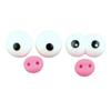 Boca de salchicha ojos de salchicha nariz de cerdo accesorios de resina pegamento de crema casero funda de teléfono decoración de juguete de peluche DIY