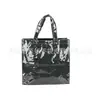Bolso de Mano Personalizado Nuevo de Papel DuPont Bolso de Hombro Tyvek Negro Ecológico Ultra Ligero Portátil Bolsa de Compras