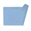 Tapete rectangular para mascotas de color sólido antiderrames antideslizante impermeable antiderrames fácil de limpiar tapete de silicona para perros mantel individual para comer gatos