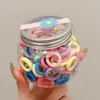 Elásticos de cabelo infantis Dopamine, altamente elásticos e duráveis, para prender o cabelo, adequados para meninas pequenas, suaves com o cabelo, acessórios de cabelo