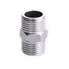 Tubo de Acero Inoxidable Fijo Recto a Través de 1/2 Paso de Acero Inoxidable Alambre Interior y Exterior Antiguo Junta de 4 Puntos Dn15 Tubería de Suministro de Agua