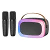Nuevo Altavoz Bluetooth Micrófono Karaoke Exterior Mini Audio Regalo para Niños Altavoz Inalámbrico Batería de Larga Duración