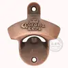 Abrelatas de pared transfronterizo abrebotellas fijo de pared ventosa magnética Aleación de Zinc Vino Regalo de Navidad abrebotellas retro