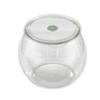 Caja de almacenamiento sala de estar cubo de té redondo tanque de almacenamiento de cáscara de mandarina tanque de almacenamiento de té caja sellada tanque sellado tarro de pepinillos