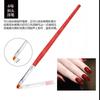 Manicura Pincel japonés pintura degradado floreciente pluma fototerapia fila pluma dibujo pluma a cuadros traje de 10 piezas