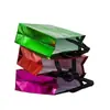 Bolsas Laminadas de Película de Aluminio con Láser Personalizadas, Bolsas Tote Tridimensionales de Tela No Tejida para Ropa, Bolsas de Compras Reflectantes Laminadas, Impermeables