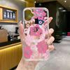 Producto de Venta Caliente en Comercio Exterior: Hermosa Funda Transparente Floral para Apple 16 Plus, Cubierta Protectora Magnética, Funda de Teléfono Anti-Rayones para iPhone 17