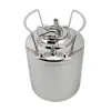 Barril de aço inoxidável para cerveja artesanal barril de coca barril de retenção de pressão de duas hair barril de fermentação para fabricação caseira barril de refrigerante