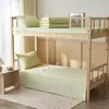 Juego de Tres Piezas para Cama de Dormitorio de Estudiante Universitario, Algodón Puro, Sábanas para Litera de Dormitorio, Funda de Edredón, Juego de Cama Seis