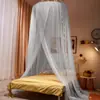 Mosquitero de piso con forma de cúpula, cobertura completa, nuevo modelo 2026, no necesita soporte, para dormitorio del hogar, no requiere instalación, montado en el techo, estilo princesa de palacio