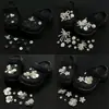 Flores de simulação de resina adequadas para flores de sapato clog de golfinho pequeno, sensação de alta qualidade da moda, corrente original DIY, fivela, atacado
