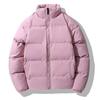 [Mesmo Estilo para Homens e Mulheres] Roupas Acolchoadas de Algodão, Roupas Acolchoadas de Algodão de Marca da Moda de Inverno, Jaquetas Soltas Acolchoadas de Algodão Estilo Hong Kong, Roupas Casuais de Pão, Agasalhos Espessos com Gola Alta