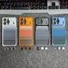 Compatible con iPhone 17 Pro Max, la carcasa de teléfono con marco de metal y hebilla de caballito de mar se transforma instantáneamente en una cubierta protectora magnética para iPhone 17 y iPhone 16