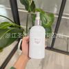 Botella de Champú de Gran Capacidad para Baño de Hotel y B&B de Estilo Europeo, Botella Recargable de Gel de Ducha, Botella de Repuesto para Desinfectante de Manos de Baño