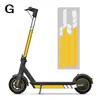 Aplicable 9 Scooter Max G30 pegatinas reflectantes Nain Bo pegatinas reflectantes película reflectante nocturna