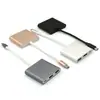 Convertidor Estación de Acoplamiento Universal sin Controlador 2 en 1, 3 en 1, 4 en 1 de Type-C a Hdmi+Vga+Usb, Usb 3.1 a Vga