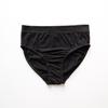 Roupa Íntima Feminina de Comércio Exterior Algodão Confortável e Respirável Calcinhas de Cintura Média-Alta para Meninas Calcinhas de Cor Pura Mamãe Shorts Simples Naturais