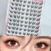 Popular juego de pegamento de comercio exterior: Tuoshanjing textura voluminosa y densa para crear cuencas de ojos profundas de tez mixta, pestañas postizas transfronterizas