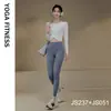 Conjunto de roupa de treino fitness Pilates para yoga plus size feminino 2026 novo secagem rápida com mangas compridas