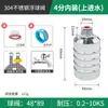 Tanque de peces rellenador automático de agua válvula de parada automática de agua llena válvula de flotador controlador de nivel de agua tanque de agua de cocina grifo de estufa