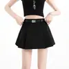 Traje Dulce y Fresco de Chica Popular Falda Corta Plisada Primavera/Verano 2026 Nuevo Pantalón Falda Bodycon Versátil de Cintura Alta