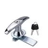 Fechadura de Manípulo Ms18-1-1 Tipo Botão de Pressão Fechadura Plana Fechadura de Porta de Caixa de Distribuição Fechadura Industrial Fechadura de Armário de Caixa Elétrica Selo de Chumbo