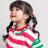 Al Por Mayor Nuevos Aretes de Clip de Dibujos Animados para Niños Sin Agujeros en las Orejas Navidad Colgantes de Cuentas Aretes de Borla Aretes Decorativos para Niñas Un Precio