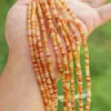 2*4mm cuentas de ábaco color yema de huevo natural DIY hechas a mano accesorios de joyería semiacabados para collares y pulseras venta al por mayor transfronteriza
